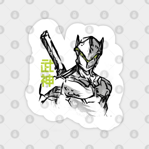 Sumi Genji Sticker by FanFreak